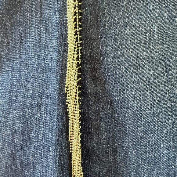 Ariat R.E.A.L. High Rise Fringe Flare Jeans. - Picture 13 of 14